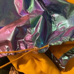 Ashley By 26 International Iridescent Jacket with Yellow Accents